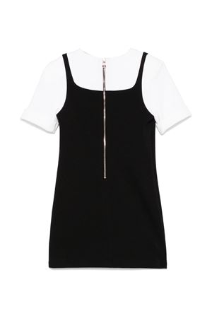 Layered-Effect Dress BALMAIN PARIS KIDS | BW1C41J0371930BC